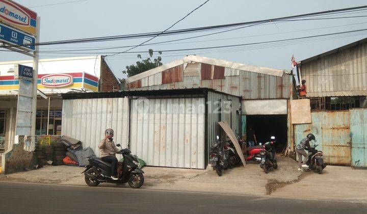 Dijual gudang lokasi strategis pinggir jalan raya Cikunir Bekasi 2
