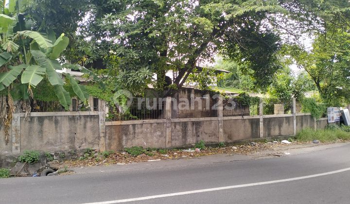 Land With Building Suitable For Business On Main Road, East Bekasi