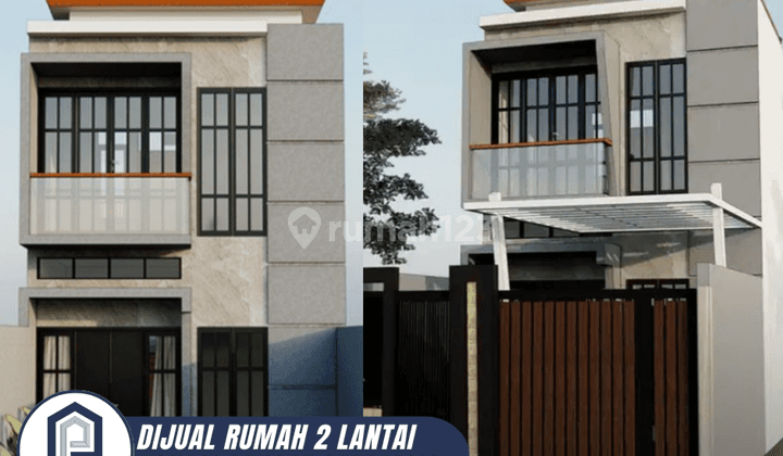 DIJUAL RUMAH BARU ON PROGRESS 2 LANTAI DI BUMI PUSPITEK ASRI 1