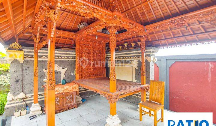 Rumah Style Bali, Halaman Luas Di Daerah Denpasar  2