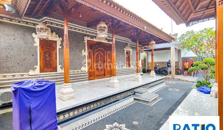 Rumah Style Bali, Halaman Luas Di Daerah Denpasar  1
