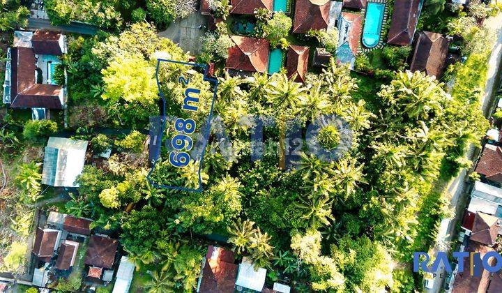 Lease Hold Tanah 698 M2, 25 Tahun Di Ubud, Bali 1