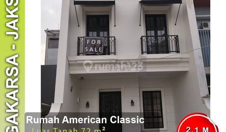 Dijual Rumah American Classic Di Sadar Raya Jagakarsa Jaksel 1