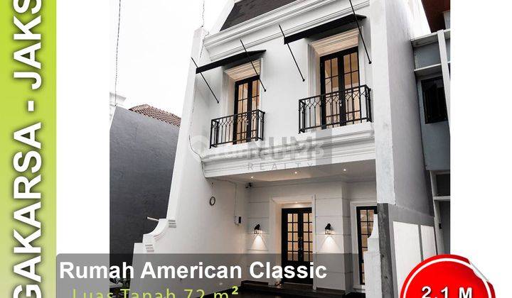 Dijual Rumah Baru American Classic di Jagakarsa Jakarta Selatan 1