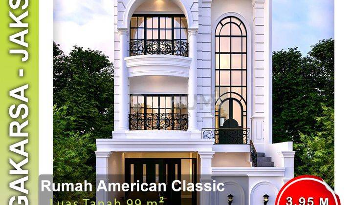 Dijual Rumah Brand New American Classic di Jagakarsa Jakse  1