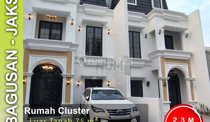 Dijual Rumah Cluster Fasilitas Kolam Renang di Kebagusan Jakarta Selatan 1