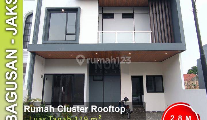 Dijual Rumah Cluster Ada Rooftop di Kebagusan Jakarta Selatan 1