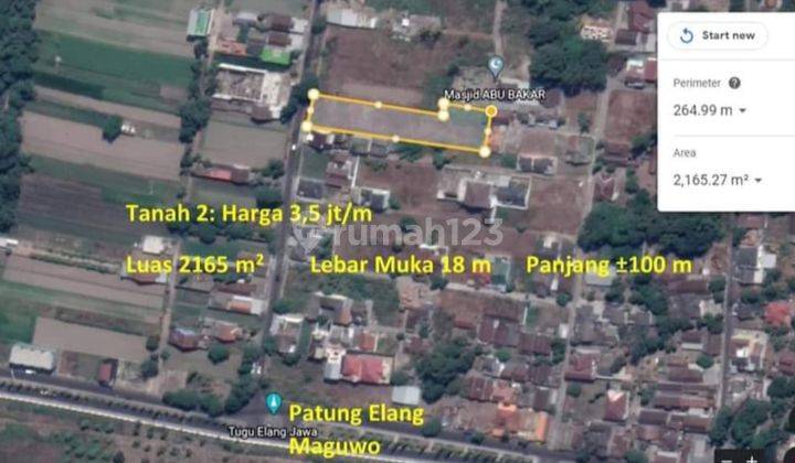 Tanah Pekarangan Dijual Jogja Maguwoharjo Sleman Yogyakarta  2