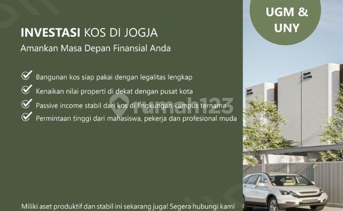 DIJUAL KOST EXCLUSIVE UGM 12 KAMAR FULL FURNISHED 2