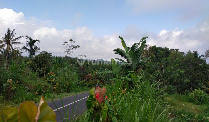 Di jual tanah murah pinggir jalan. View lembah dan GWK 3