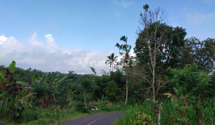 Di jual tanah murah pinggir jalan. View lembah dan GWK 7