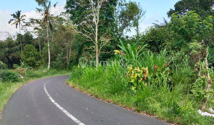 Di jual tanah murah pinggir jalan. View lembah dan GWK 10