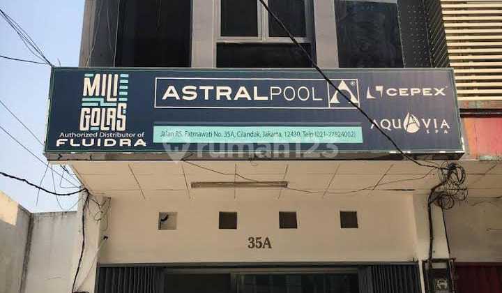 For Rent: Shop House on Jln. Rs Fatmawati Raya, West Cilandak, South Jakarta