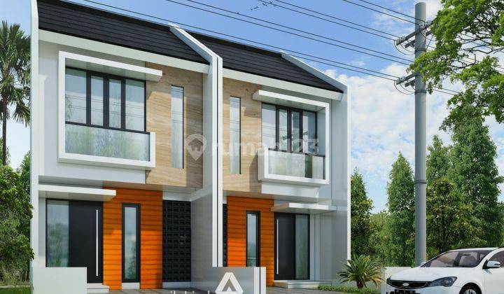 Rumah Baru 2 Lantai di Pusat Kota Jakarta Murah Siap Huni SHM 1