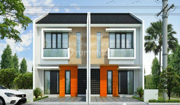 Rumah Baru 2 Lantai di Pusat Kota Jakarta Murah Siap Huni SHM 2