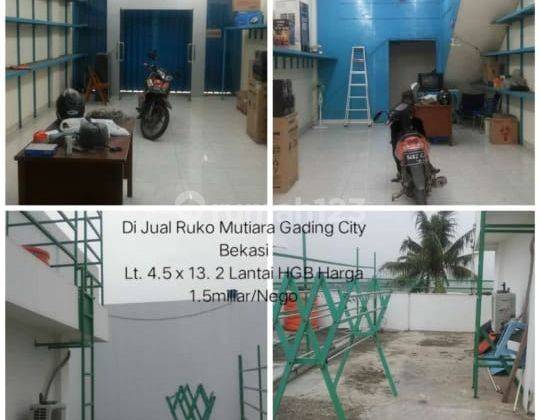 Ruko Strategis di Boulevard Mutiara Gading City 2 Lt Siap Pakai 2