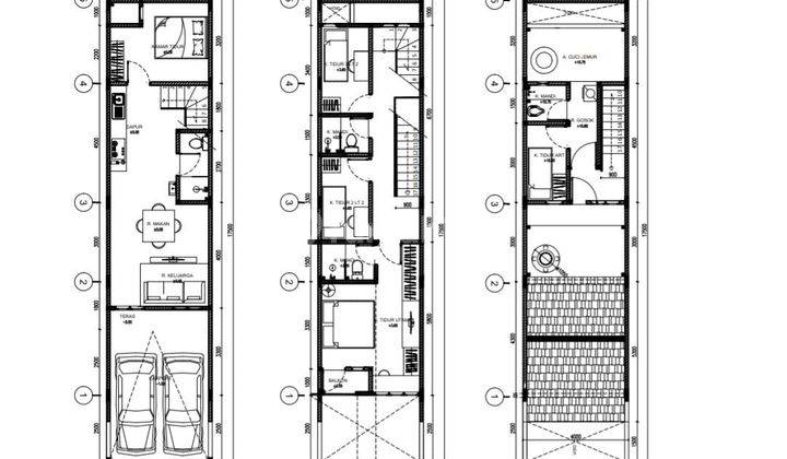 New Rumah 3 Lantai Minimalis Modern di Jalan Puring Tomang Raya  1