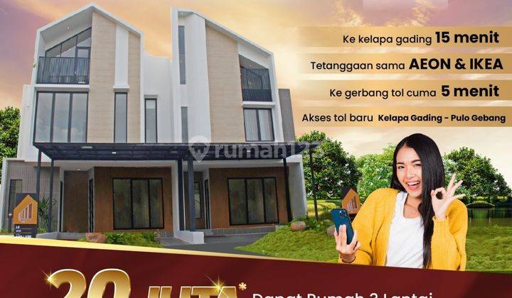 The Essence Jgc Rumah Cluster La Seine Yarra Alamanda Jakarta 1