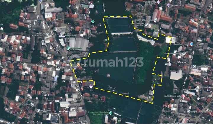 Commercial Land Bekasi Cikunir Jakamulya Lake Recreation