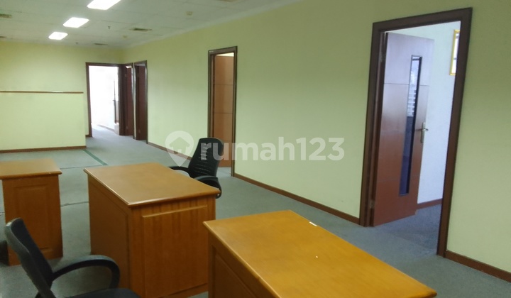 Semi-Furnished Office Space, Affordable Price, Odd-Even Free. Accessible by Transjakarta, LRT