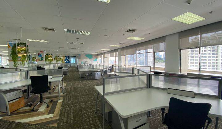 Ruang Kantor Full Furnished Siap Pakai Bebas Ganjil Genap 