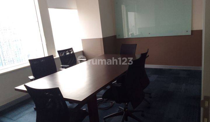 Ruang Kantor Full Furnished Siap Pakai Bebas Ganjil Genap dekat kedutaan China, One Satrio. 2