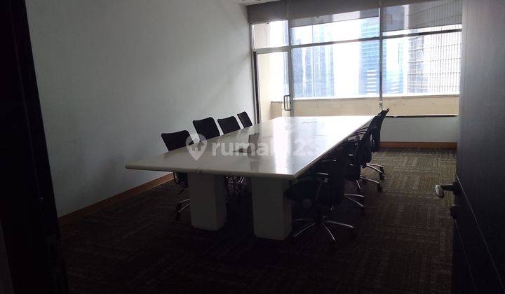 Ruang Kantor Full Furnished Siap Pakai Bebas Ganjil Genap. Dekat kedutaan China, One Satrio 2