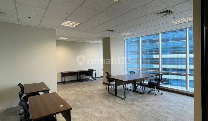 Ruang Kantor Full Furnished Bebas Ganjil Genap dekat kedutaan China, Ritz Carlton, One Satrio  2