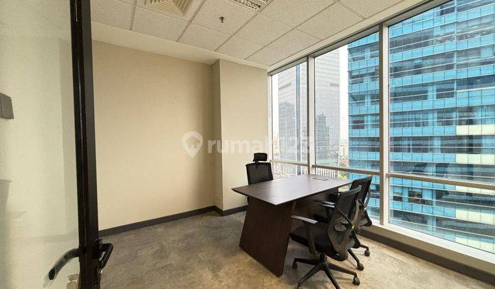 Ruang Kantor Full Furnished Siap Pakai Bebas Ganjil Genap. Kapasitas 15-20 pax. Dekat kedutaan China  2