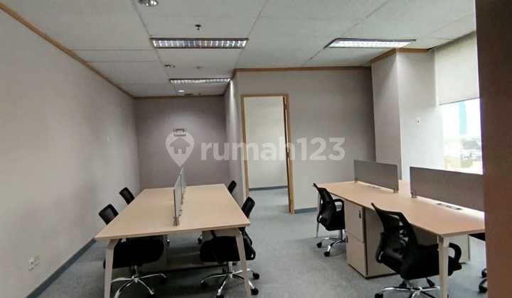 Office Space. No Fees. Accessible by Transjakarta, LRT.