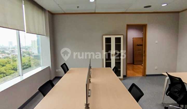 Office Space. No Fees. Accessible by Transjakarta, LRT.