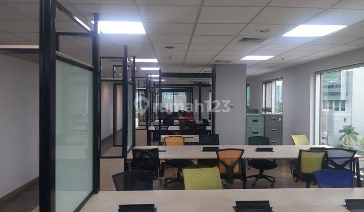 Ruang Kantor Full Furnished Siap Pakai. Harga Terjangkau.