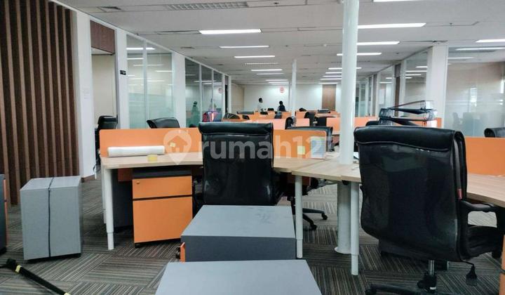 Fully Furnished Office Near Setiabudi One, LRT Station, Transjakarta Bus Stop