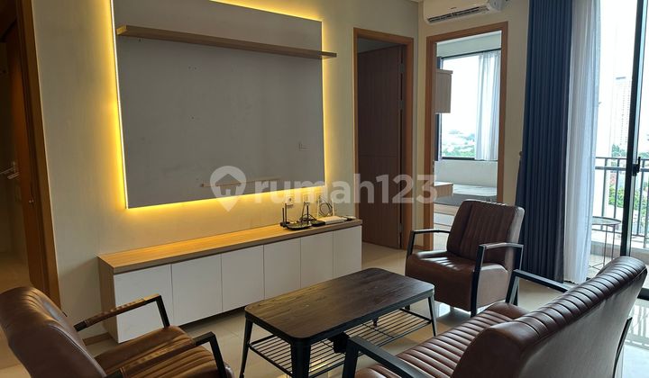 Jual Murah Samara Suites 2Br Brand New Furnished, 5 Menit ke LRT