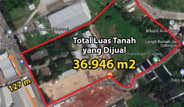 Turun Harga! Tanah Strategis Di Kawasan Gunung Sindur Bogor 1