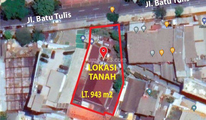 Rumah Tua Hitung Tanah Sangat Strategis Bisnis di Batu Tulis 2