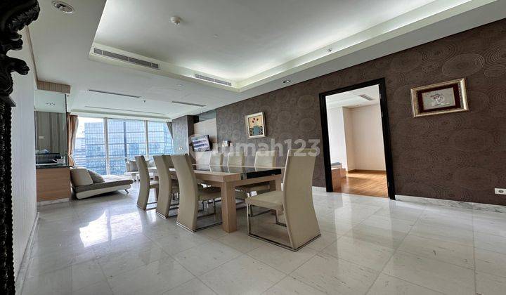 Luxurious & Fully Furnished 3 BR Apt at Sudirman Peak 2