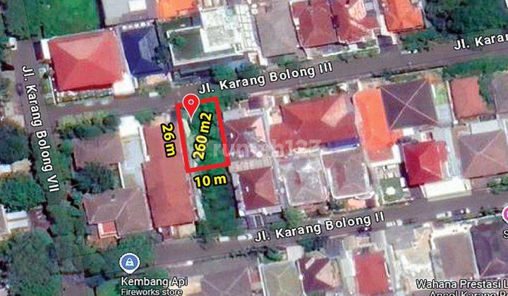 Tanah Strategis Luas 260 M2 Di Ancol Barat 1