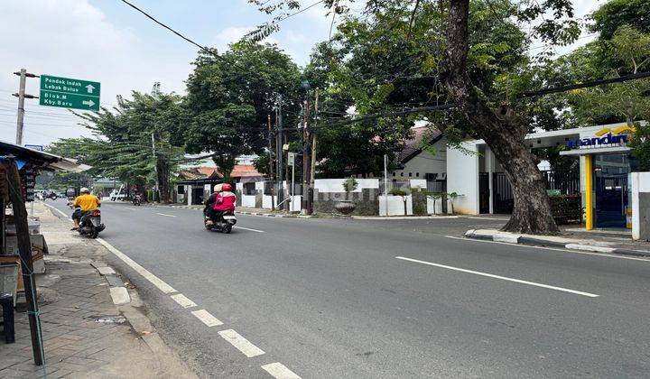 Dijual Tanah 570m2 + Bangunan Di Bawah Njop Di Haji Nawi