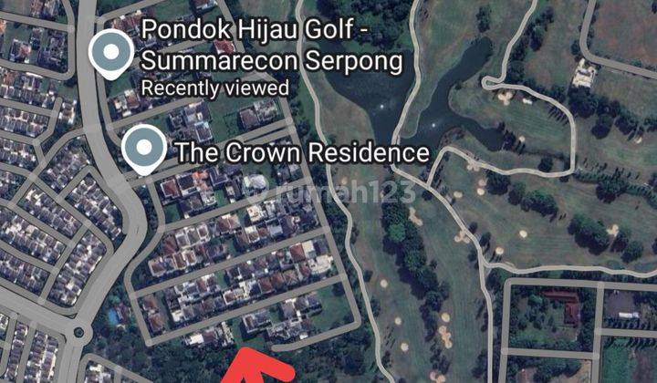 KAVLING LANGKA CROWN PHG VIEW GOLF & DANAU SUMMARECON SERPONG  2