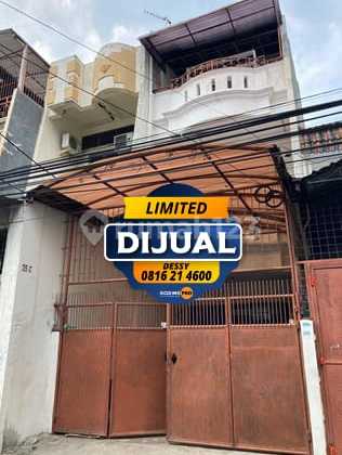 Jual Cepat Murah Rumah 4 Lantai Jelambar