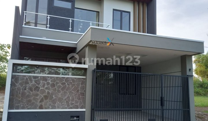 Rumah Modern Minimalis Baru Gress Dekat Binus Araya Malang