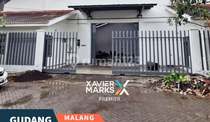 Gudang Sudah Renovasi Siap Huni di Jalan Tenaga Baru Blimbing Malang