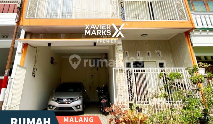 Rumah 2 Lantai Full Furnish Selangkah Dari Pusat Kota Malang