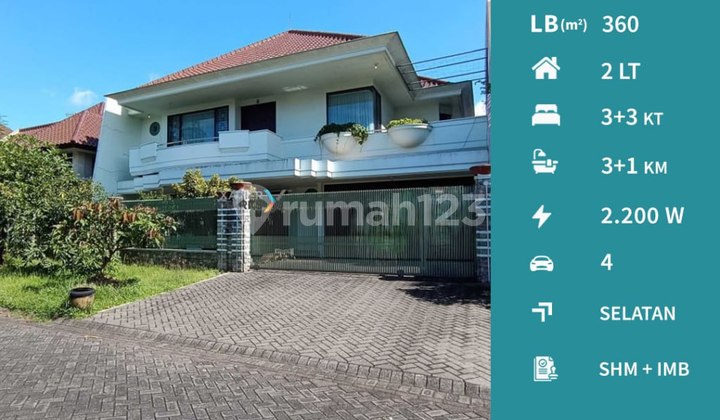 Rumah Mewah Terawat di Araya Boulevard, Blimbing Malang