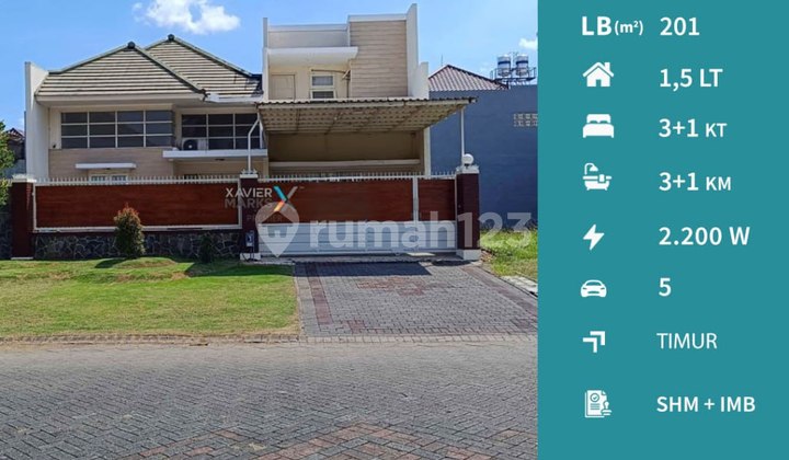 Rumah Modern Siap Huni di Araya Bagian Depan, Blimbing Malang