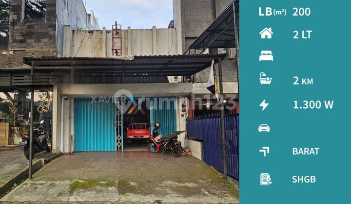 Ruko, Ruang Usaha Siap Huni di Poros Jalan Letjen Sutoyo Lowokwaru, Malang _847 1