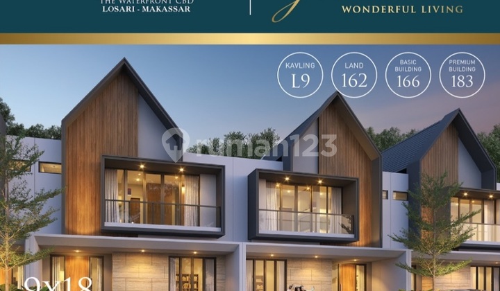 RUMAH MEWAH SAMPING UNIVERSITAS CIPUTRA KAWASAN CPI MAKASSAR 1