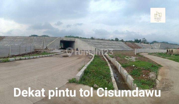 Tanah Strategis 1km Pintu Tol Cisumdawu Main Road Kota Sumedang  2