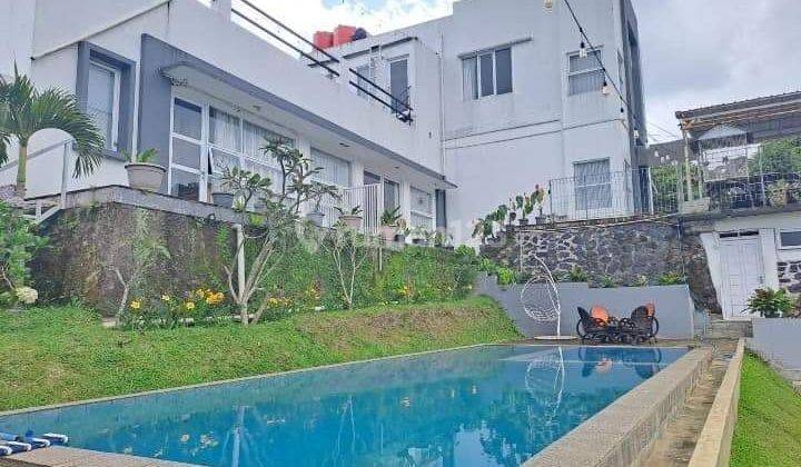 Rumah Villa  Luas dng Kolam Renang di Parongpong Bandung daerah Sejuk 1